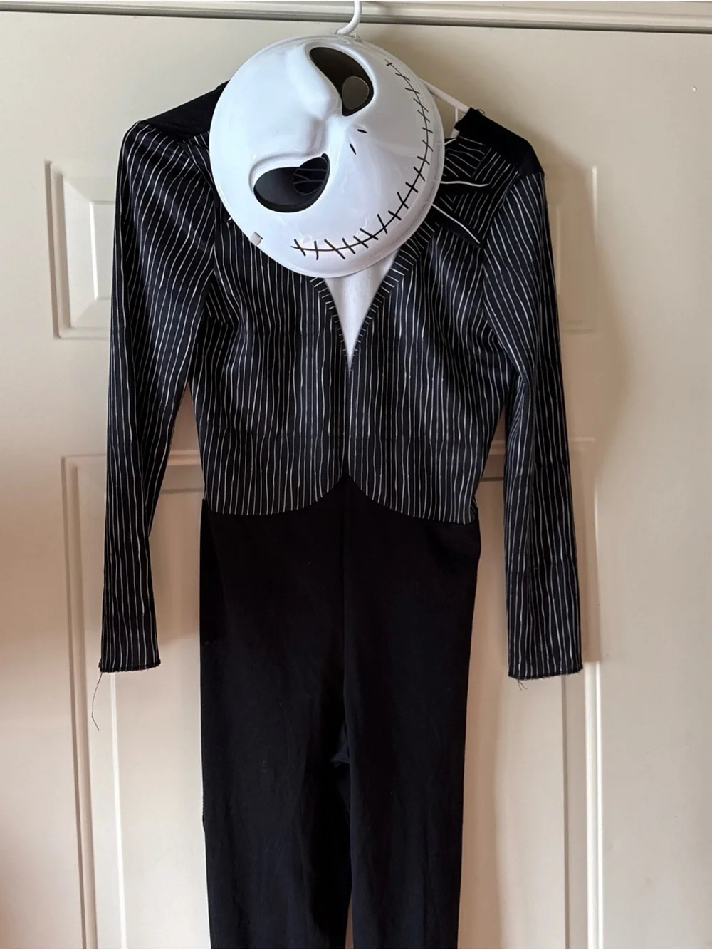 Disney Nightmare Before Christmas Jack Skellington Kid Costume 10-12 Large READ